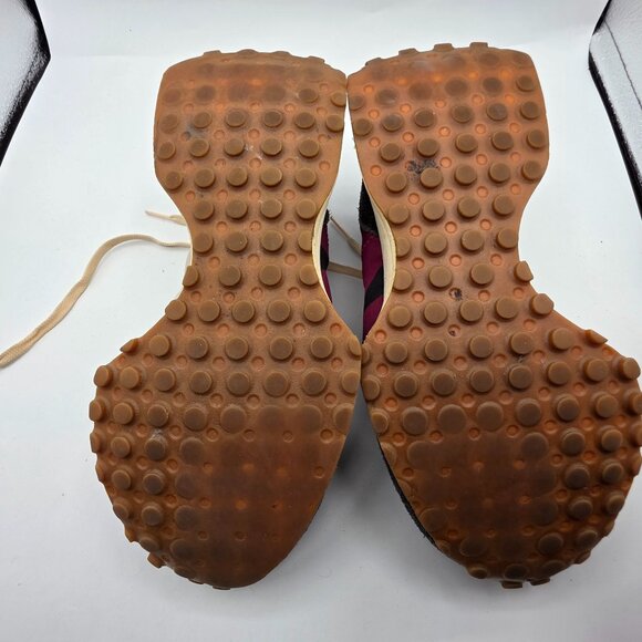 New Balance 327 Women Size 7.5 Black Orchid Pink Sneakers Retro Casual Athletic - Picture 8 of 13